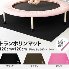 新品未使用 トランポリンマット ブラウンの画像