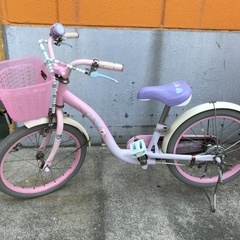 Disney - ディズニー プリンセス 18インチ 子供用 自転車 【美品