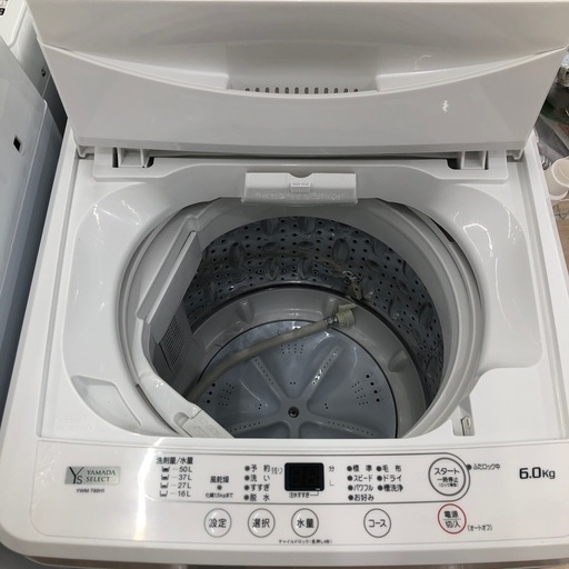 1年の動作保証付き】YAMADA全自動洗濯機YWM-T60H1をご紹介しますの通販 