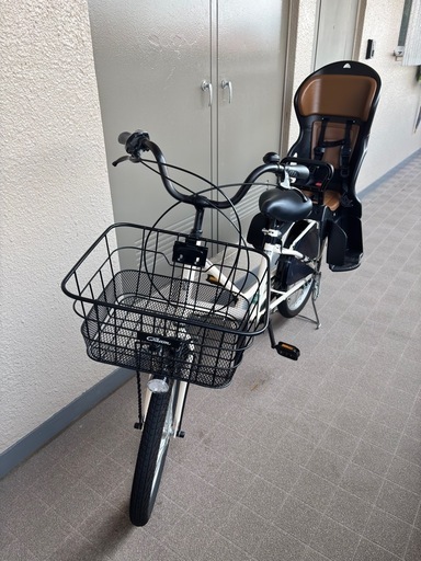 子供乗せ自転車(非電動)ほぼ新品