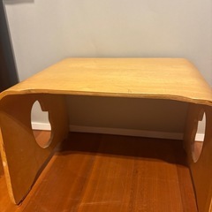 お値下げ中⭐︎きこりのこいす、テーブルセットの画像