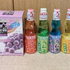 🍹カラフル瓶ラムネ&蒟蒻ゼリー