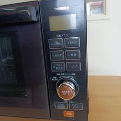 TWINBIRDオーブンレンジ　MW-FS18　2021年製の画像