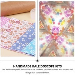 新品⭐️ 25個セット✨ 万華鏡キット 手作りキット 制作材料  工作キット DIYの画像