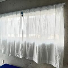 レースカーテン（ほぼ新品）_ニトリ