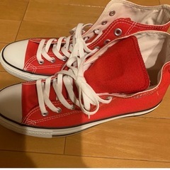 コンバース オールスター ハイカット 赤 28㎝の画像