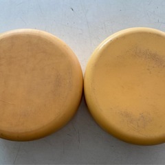 無料♪ 　何かの重しに！　古い漬物石　2.5kg 2個まとめて　汚れ、傷ありの画像