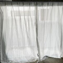 レースカーテン（ほぼ新品）_ニトリ