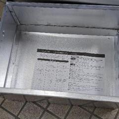 新品未開封☆DCM フタ付き収納コンテナ　鉄製　②の画像