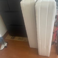 寝具マットレス2枚の画像