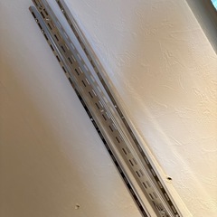 可動棚DIYセット　棚柱　1820mm シングル　ダブル　棚受け　250 300 木棚用ブラケット　ガチャ柱　ロイヤルの画像