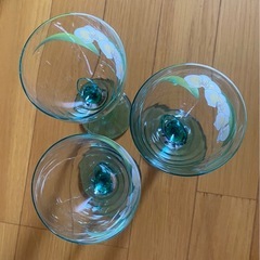 ワイングラス3脚セットの画像