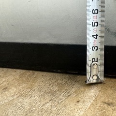 テーブル　天板115cm✖️65cm✖️3cm  黒の画像