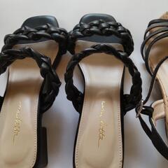 新品２足婦人夏用サンダルの画像