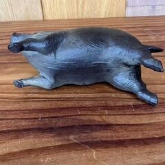 いのしし　猪　置物の画像