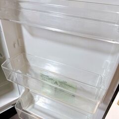 ★冷蔵庫 153L TOSHIBA 東芝 GR-M15BS-K ブラック ボトムフリーザー 大容量ドアポケットの画像