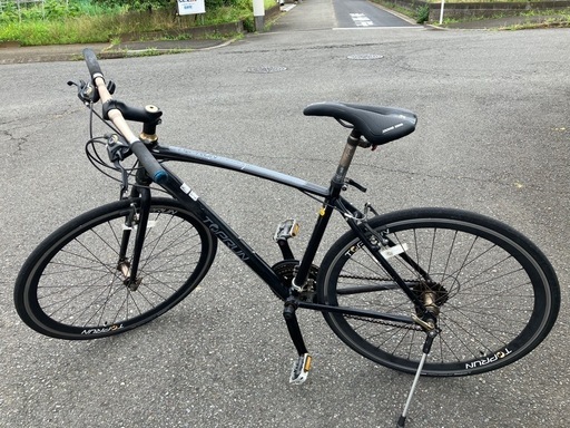楽天市場】クロスバイク 完成品 自転車 完成車 組立 泥除け カギ