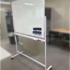 ホワイトボード 脚付 両面 120x180cmの画像