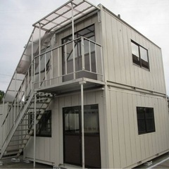 【予算300万】2階建てプレハブ/コンテナハウス