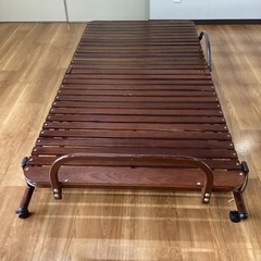 スノコ折りたたみベッド【町田市再生家具】250994の画像