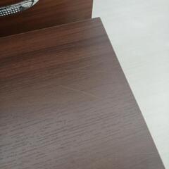 ★ジモティー割あり★ミニTV台　BR　※キズ等あり　高さ(H)30×幅 (W)60× 奥行(D)29(cm)の画像