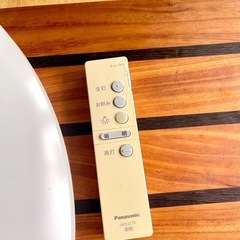 パナソニックシーリングライト　リモコン付の画像