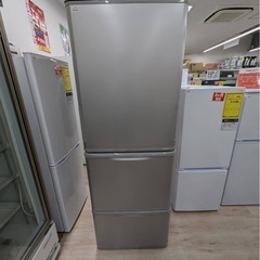 ジャングルジャングル岸和田和泉インター店】冷蔵庫 シャープ SJ-W358K