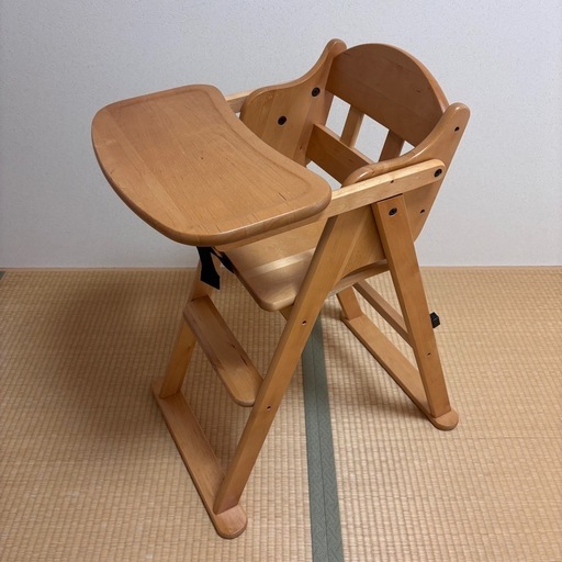 新発売 新商品 澤田木工所リトルウッドハイチェアベビーチェア (はた) 新居町の ベビー用家具
