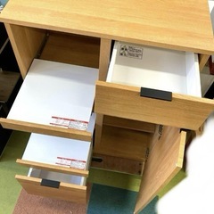 80cm ニトリ　食器棚　キッチンボード　レンジボードの画像