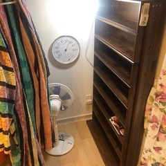 CD＋DVDラック　照明付の画像