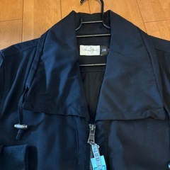 メンズジャケット黒の画像