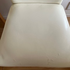 【急募7月20引渡し希望】レザーチェア2つセット、椅子の画像