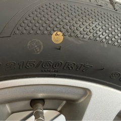 値下げしました。インチスタットレスアルミタイヤセットの画像