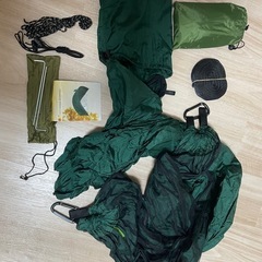 新品未使用　ハンモック&タープ　アンダーキルト　セットの画像