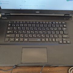 NEC ノートパソコン　中古　テンキー.マウス.ブル－トゥ－ススピーカー付きの画像
