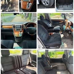 ★程度良好★トヨタ　アルファード　2.4 ANH10W 車高調付き　★調子良好★ の画像
