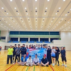 バドミントン練習会　守山生涯学習センター