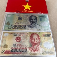 ベトナム　現金マグネットの画像