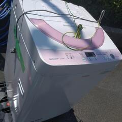 大阪発 EG-G55RCシャープ縦型洗濯機 5.5kg