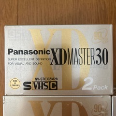ビデオテープパナソニックジータス30分が6本とビデオテープ2本ですの画像