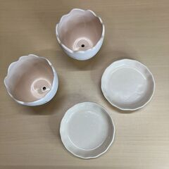 トゥイーティー ミニプランター＋受け皿・２個セットの画像