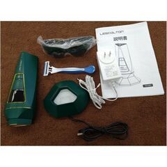 ほぼ新品❢　滅菌スタンド付き　冷却機能搭載❣家庭用光脱毛器　の画像