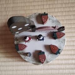 値下げ❢木製のデコレーションケーキの画像