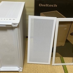 白色PCケース OWL-PC4502-WHの画像