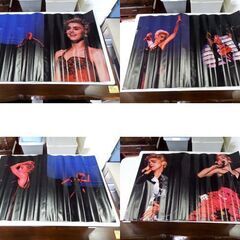 希少 当時物 madonna 70×98cm 大型ポスター who's that girl 4枚セット 両面写真 1987年 日本公演 マドンナ 札幌市 新道東店の画像