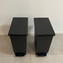 ニトリ　ゴミ箱　45L ブラック