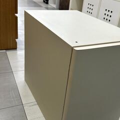 ★リユースのサカイ千葉中央店★期間限定割引有  収納家具 ホワイト H×D×W クリーニング済み TC3745の画像