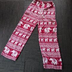 象柄のパンツの画像
