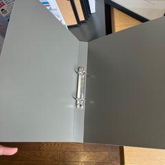 リングファイル10冊セット（樹脂）の画像