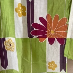格子模様浴衣の画像